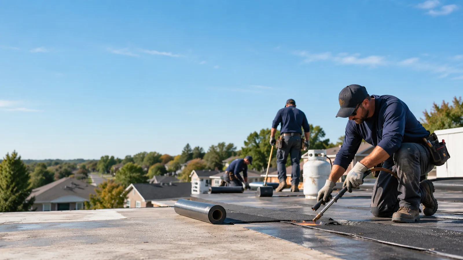 Flat Roof Leak Repair providers in Big Flat, AR
